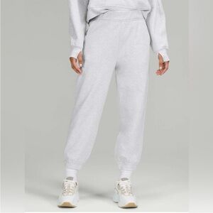 Lululemon Relaxed Fit Jogger Sweatpants, Gray | Size 8, 24” Inseam